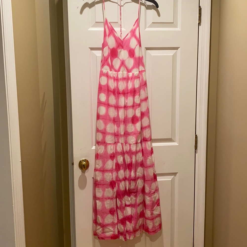 NWT Anthropologie Maeve tie dye maxi size small